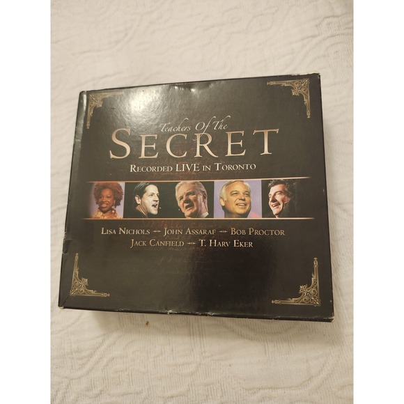 Teachers Of The Secret‎ Recorded Live in Toronto Disc Set of 5 Disc Set DVDs - Picture 5 of 6